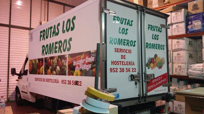camion frutas los romeros
