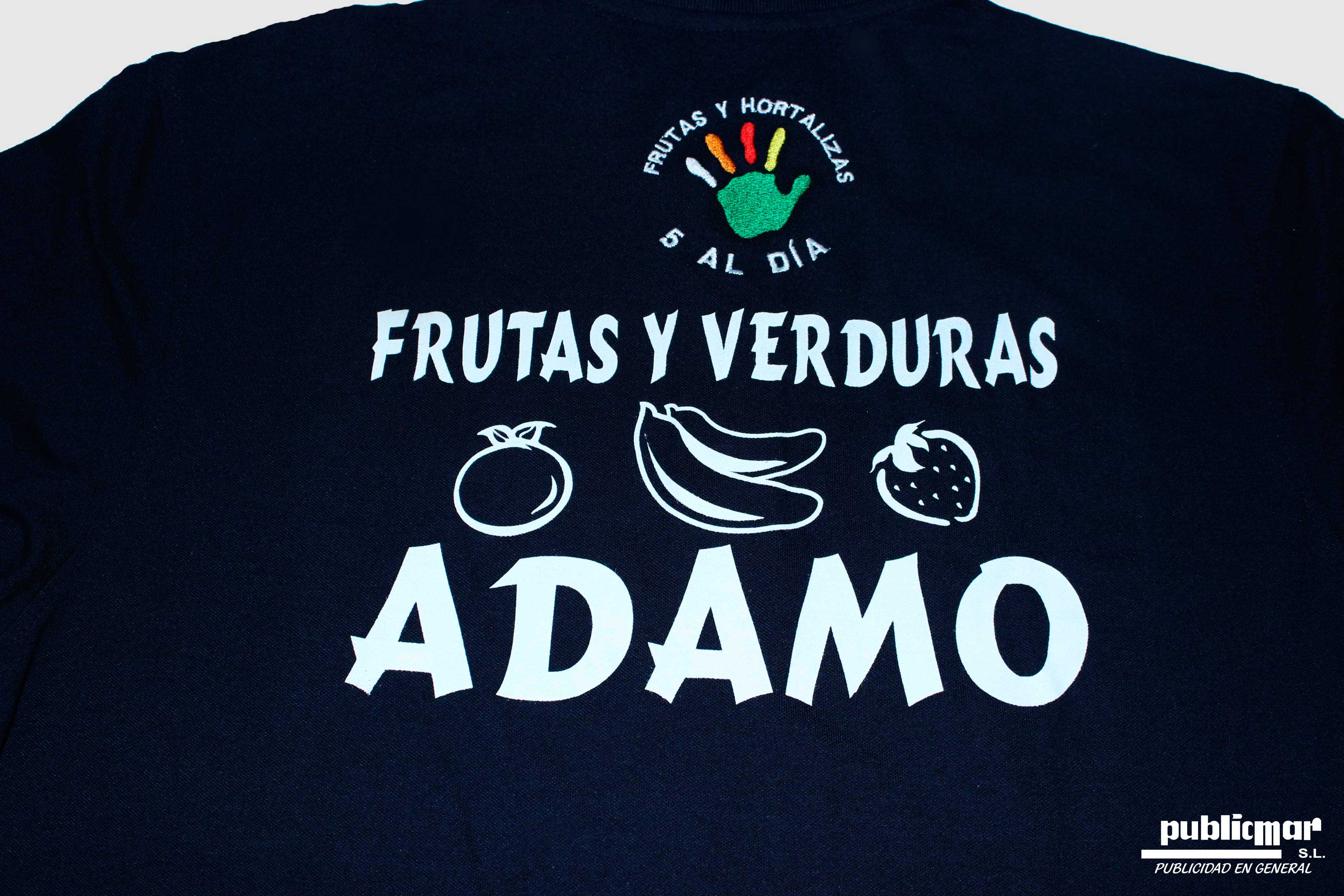 Bordado Frutas y Verduras Adamo